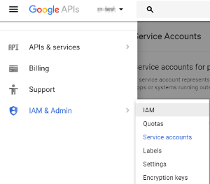 Create a service account in the Google Developers Console to use for Enterprise Recon 2.0 scans.