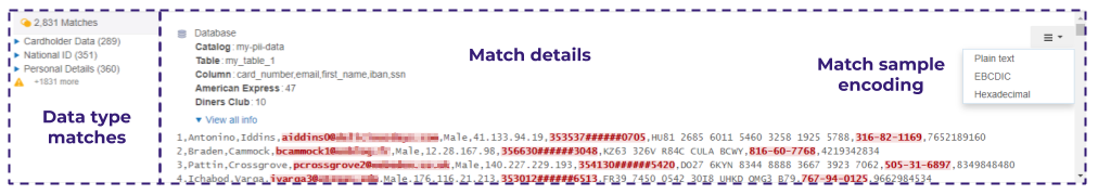 Match Inspector window.