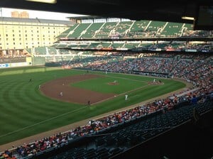 Camden Yard - Baltimore Orioles vs the Angles