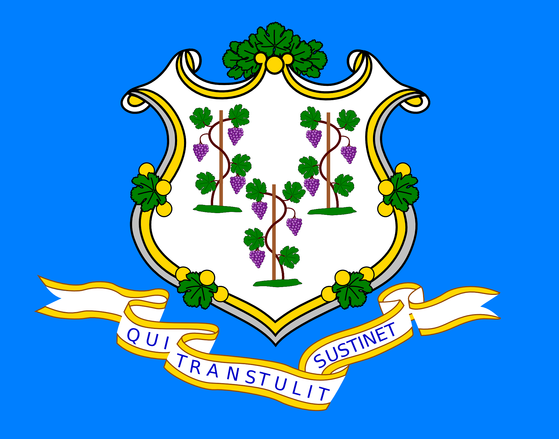 Connecticut state flag representing Connecticut Data Privacy Act